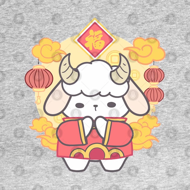 Sheep Chinese Zodiac, Wishing Prosperity! by LoppiTokki